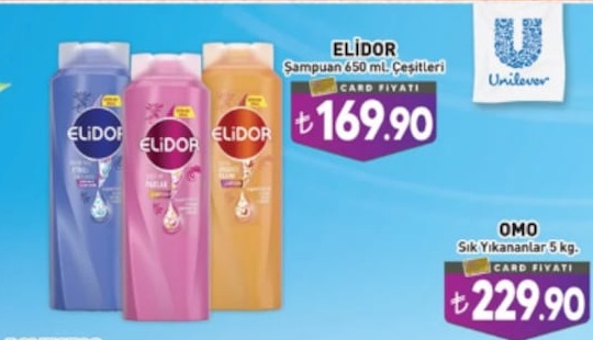 Elidor Şampuan 650 Ml Çeşitleri