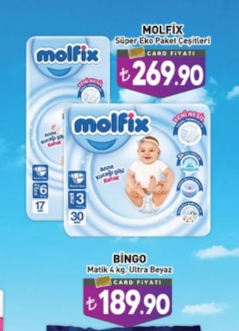 Molfix Süper Eko Paket Çeşitleri