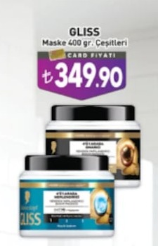 Gliss Maske 400 Gr.
