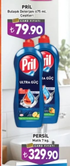 Pril Bulaşik Deterjani Ultra Güç 675Ml