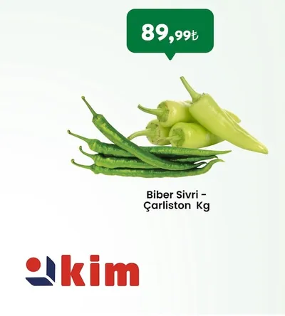 Biber Sivri - Çarliston Kg