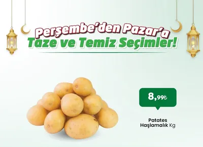 Patates Haşlamalık Kg