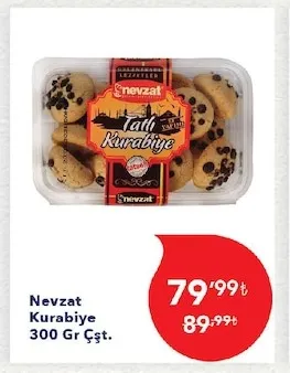 Nevzat Kurabiye 300 Gr Çşt.