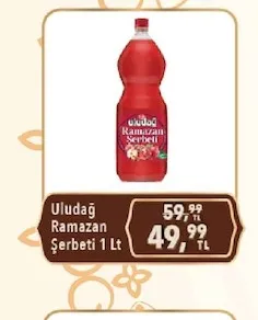 Uludağ Ramazan Şerbeti 1 Lt