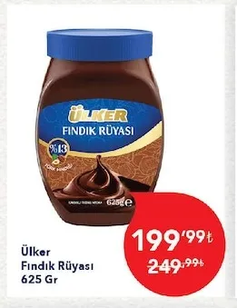 Ülker Fındık Rüyası 625 Gr