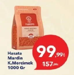Hasata Mardin K.Mercimek 1000 Gr