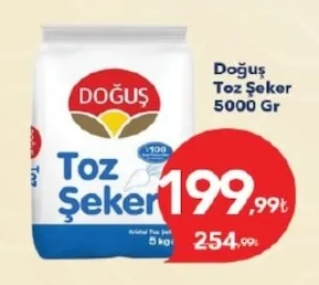 Doğuş Toz Şeker 5000 Gr