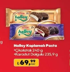 Halley Kaplamalı Pasta