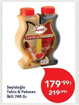 Seyidoğlu Tahin & Pekmez İkili 740 Gr