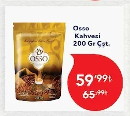 Osso Kahvesi 200 Gr Çşt.