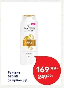 Pantene 625 Ml Şampuan Çşt.