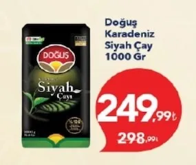 Doğuş Karadeniz Siyah Çay 1000 Gr