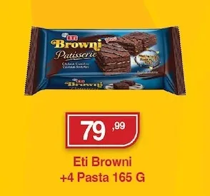 Eti Browni +4 Pasta 165 G