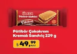 Pötibör Çokokrem Kremalı Sandviç 229 G