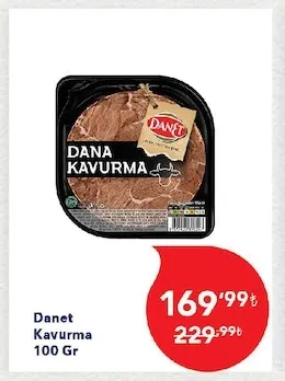 Danet Kavurma 100 Gr