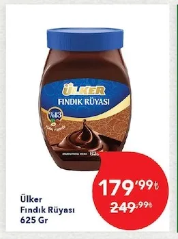 Ülker Fındık Rüyası 625 Gr