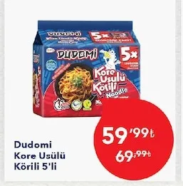 Dudomi Kore Usulü Körili 5'Li