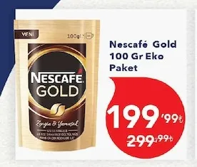 Nescafé Gold 100 Gr Eko Paket