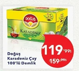 Doğuş Karadeniz Çay 100'Lü Demlik