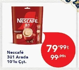 Nescafe 3Ü1 Arada 10'Lu Çşt.