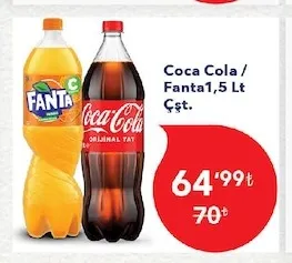Coca Cola / Fanta 1,5 Lt Çşt.