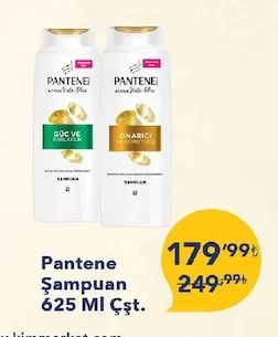 Pantene Şampuan 625 Ml Çşt.