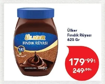 Ülker Fındık Rüyası 625 Gr