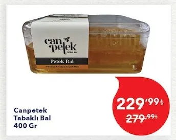 Canpetek Tabaklı Bal 400 Gr