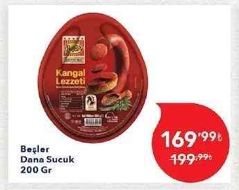 Beşler Dana Sucuk 200 Gr