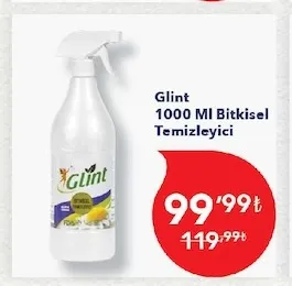 Glint 1000 Ml Bitkisel Temizleyici