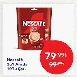 Nescafe 3Ü1 Arada 10'Lu Çşt.