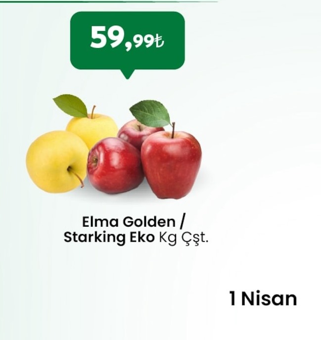Elma Golden / Starking Eko Kg Çşt.