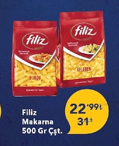 Filiz Makarna 500 Gr Çşt.