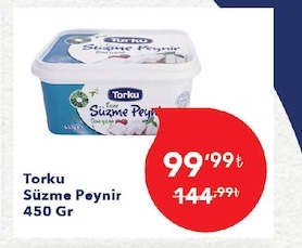 Torku Süzme Peynir 450 Gr
