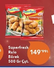 Superfresh Rulo Börek 500 Gr Çşt