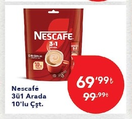Nescafe 3Ü1 Arada 10'Lu Çşt.