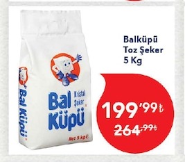 Balküpü Toz Şeker 5 Kg