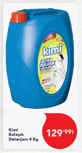 Kimi Bulaşık Deterjanı 4 Kg