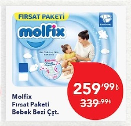 Molfix Fırsat Paketi Bebek Bezi Çşt.