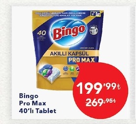 Bingo Pro Max 40'Lı Tablet