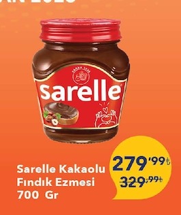Sarelle Kakaolu Fındık Ezmesi 700 Gr