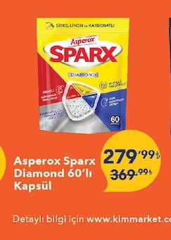 Asperox Sparx Diamond 60'Lı Kapsül