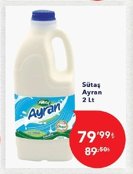 Sütaş Ayran 2 Lt