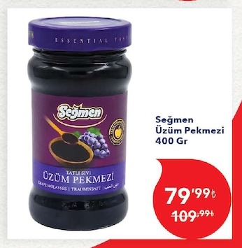 Seğmen Üzüm Pekmezi 400 Gr