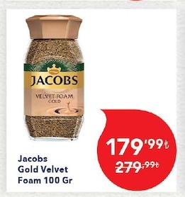 Jacobs Gold Velvet Foam 100 Gr