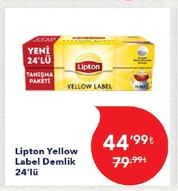 Lipton Yellow Label Demlik 24'Lü