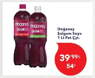 Doğanay Şalgam Suyu 1 Lt Pet Çşt.