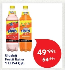 Uludağ Frutti Extra 1 Lt Pet Çşt.