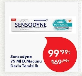 Sensodyne 75 Ml D.Macunu Derin Temizlik