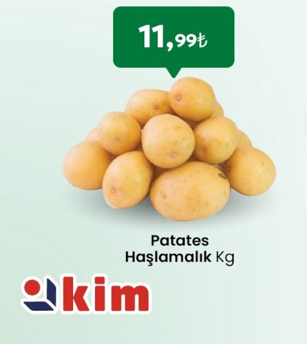 Patates Haşlamalık Kg